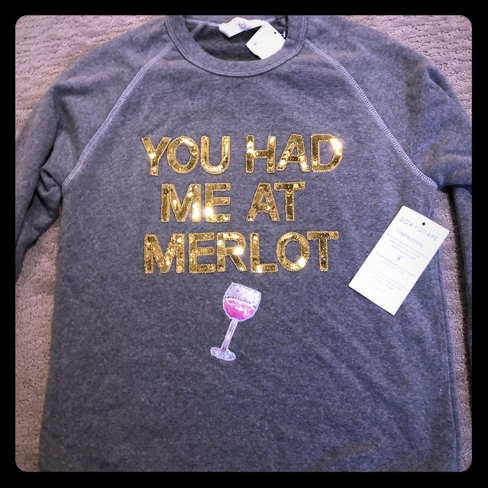 Wine sweatshirt